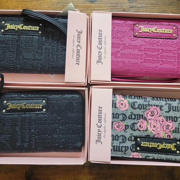 NWT Lot of Juicy Couture Wallets, Card Cases, and Coin Purses - Picture 2 of 4